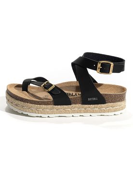 Bayton Sandalias 'Den' negro