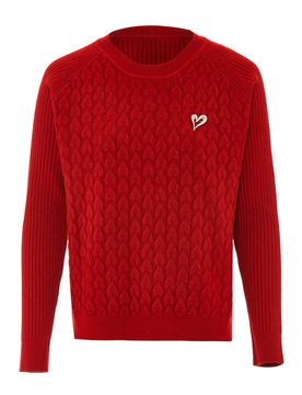 IMMY Jersey rojo oscuro / plata