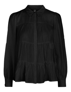 YAS Blusa 'Pala' negro