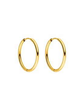 PURELEI Pendientes 'Sleeky' oro