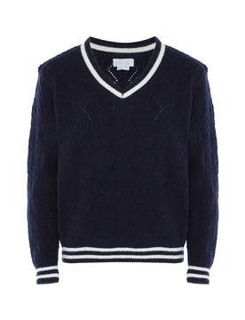 BLONDA Jersey marino / blanco