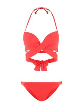 S.Oliver Bikini rojo vivo