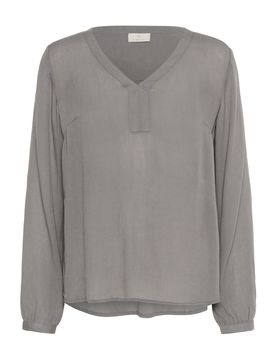 Kaffe Blusa 'Amber' gris humo