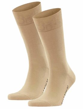 FALKE Calcetines beige / negro