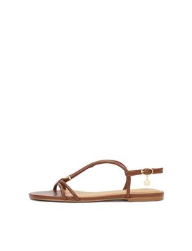 Kazar Sandalias marrón / oro