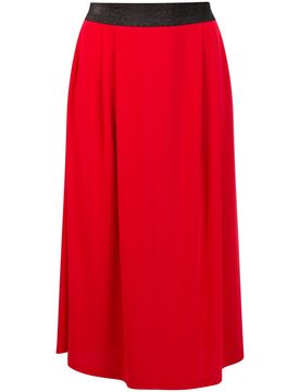 Faina Falda rojo / negro