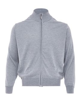 BLONDA Cárdigan gris humo