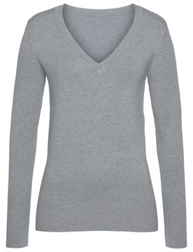 VIVANCE Jersey gris moteado