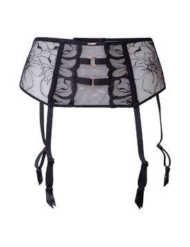 Chantelle Ligueros 'FLEURS' negro