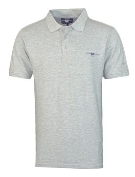 HARVEY MILLER Camiseta azul / gris