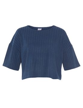 LASCANA Camiseta azul moteado