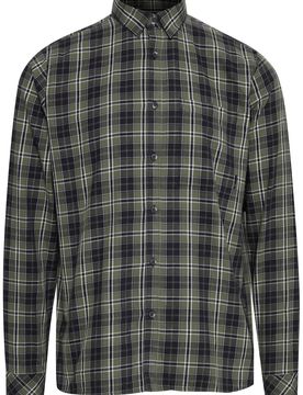 Solid Camisa 'Court' azul / verde