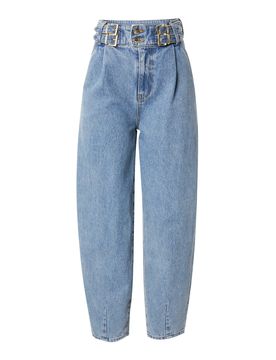 Pantalón vaquero plisado 'Hava'
