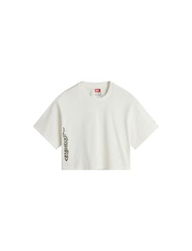 VANS Camiseta negro / blanco