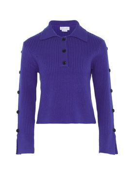 BLONDA Jersey azul violaceo