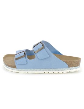 Bayton Zapatos abiertos azul claro