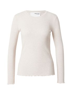 SELECTED Camiseta 'Anna' beige