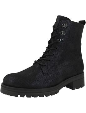 Botines con cordones