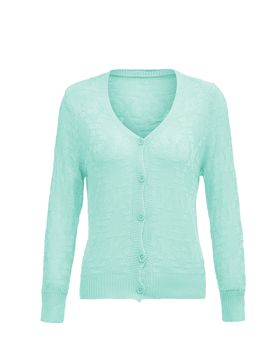 SANIKA Cárdigan aqua