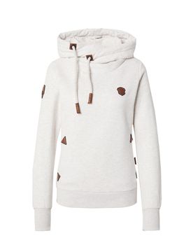 Naketano Sudadera blanco moteado