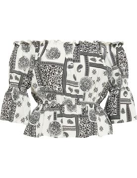 IZIA Blusa negro / blanco