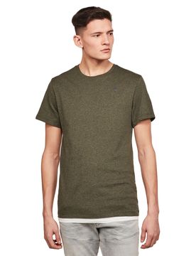 G-STAR Camiseta caqui / negro