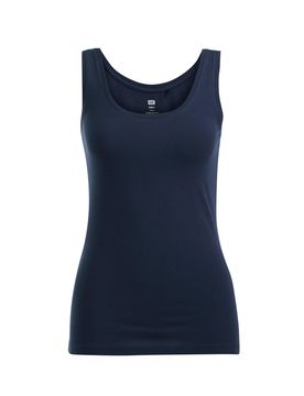 WE Fashion Top azul oscuro