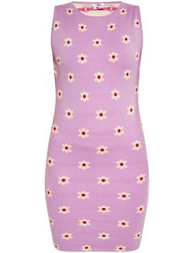 MYMO Vestido de punto beige / lila
