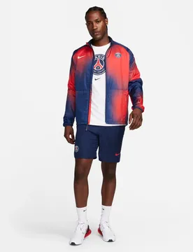 Wasserdichte Jacke PSG Dri-FIT Academy AWF GX 2023/24 - Bleu - male - Size: S