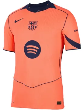 FC Barcelone Auswärtstrikot Match 2025/26 - Orange - male - Size: XS