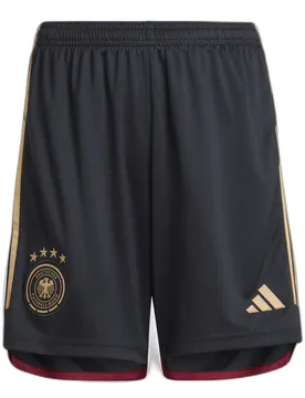 Shorts für Kinder – Auswärts Deutschland 2022/23 - Noir - male - Size: 7/8 ans