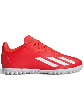 Kinder-Fußballschuhe X Crazyfast Club TF - Orange - unisex - Size: 36 2/3