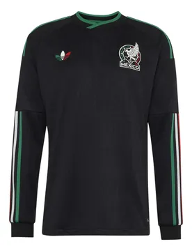 Authentisches Third Trikot mit langen Ärmeln Mexiko 2026 - Noir - male - Size: 3XL