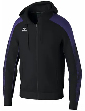 Kinder Trainingsjacke mit Kapuze Evo Star - Noir - unisex - Size: 12 ans