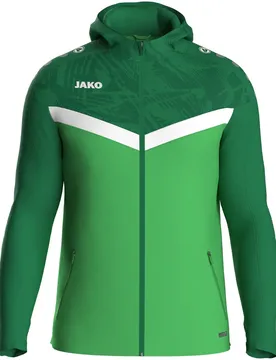Full Zip Kapuzen-Sweatjacke Iconic - Vert - unisex - Size: L