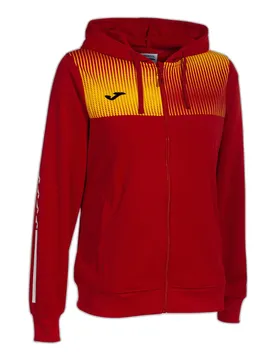 Damen-Trainingsjacke mit Kapuze Eco Supernova - Rouge - female - Size: XS
