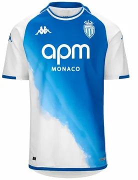 Ausweichtrikot für Kinder AS Monaco Kombat 2023/24 - Gris - male - Size: 6 ans