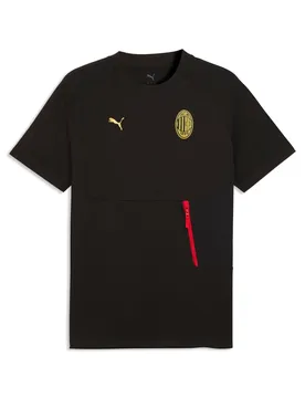 Milan AC Taschen T-Shirt Tech 2025/26 - Noir - male - Size: M