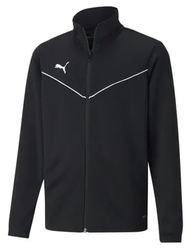 Kinder-Trainingsjacke TeamRise - Noir - unisex - Size: 8 ans