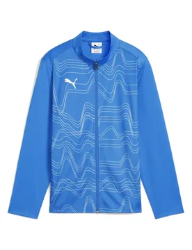 Kinder-Trainingsjacke Team Goal Graphic - Bleu - unisex - Size: 6 ans