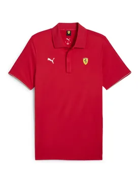 Polo-Shirt Ferrari Race Cloudspun - Rouge - male - Size: XS