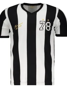 Auswärtstrikot Santos FC 1977/78 - Noir - unisex - Size: XL