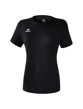 Damen T-Shirt Fonctionnel Teamsport - Noir - female - Size: 2XL