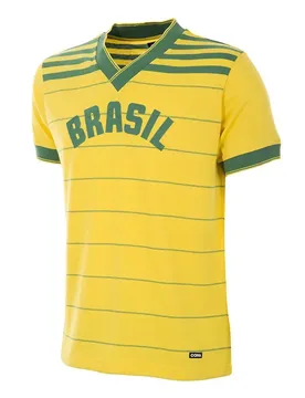 Trikot Copa Brésil 1984 - Jaune - male - Size: S