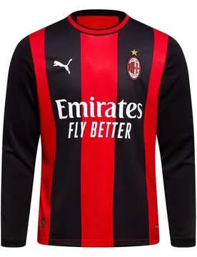 Langarmtrikot Heim Milan AC 2026/27 - Noir - male - Size: S
