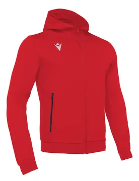 ZIP-Pullover mit Kapuze cello - Rouge - male - Size: S
