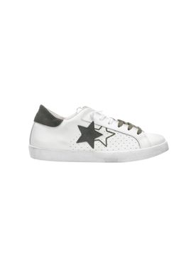 Sneakers Uomo Prime Star Bianco stella verde