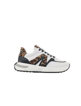 Sneaker donna - hyde woman - beige