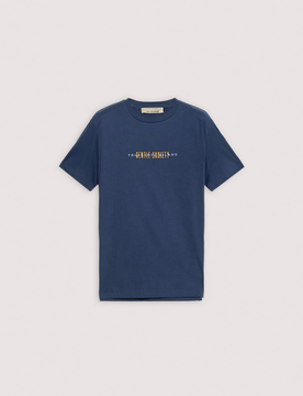 TRUSSARDI t-shirt uomo blue navy