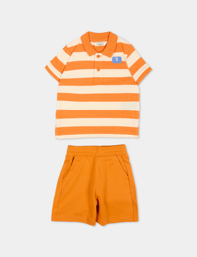 TRUSSARDI set bambino arancione